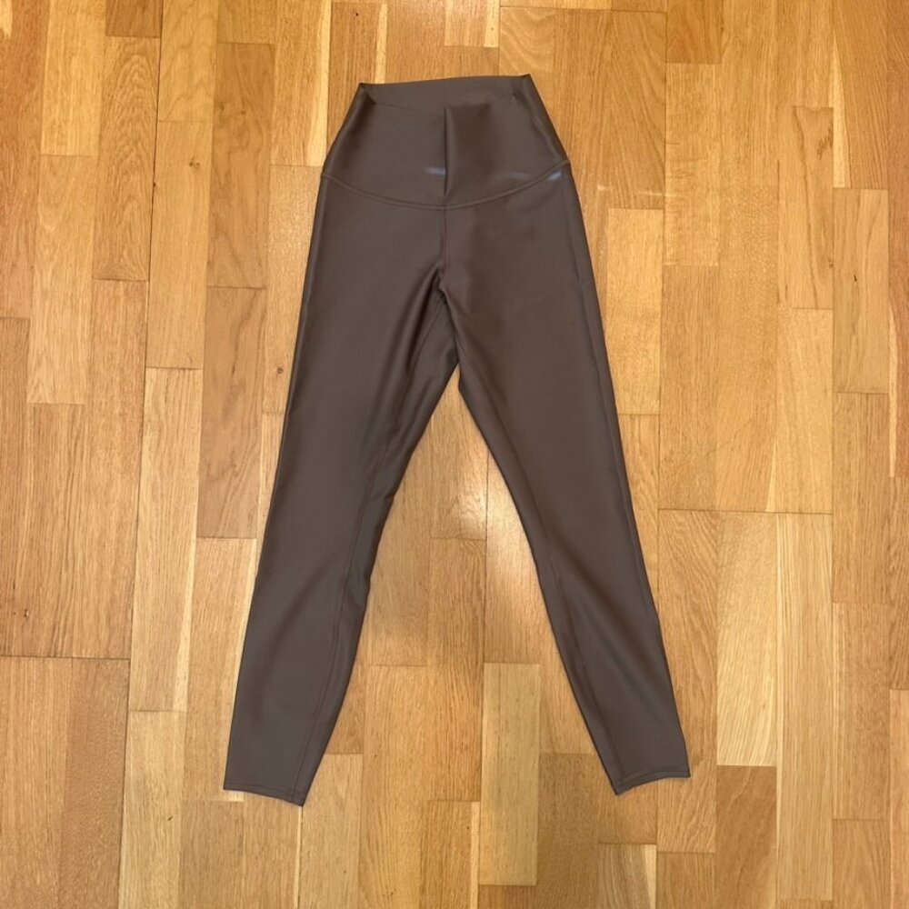 Taupe ALO 7/8 High-Waist Airlift Legging